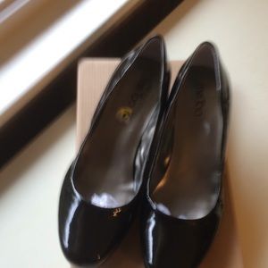 Black Patent Leather Dress Shows